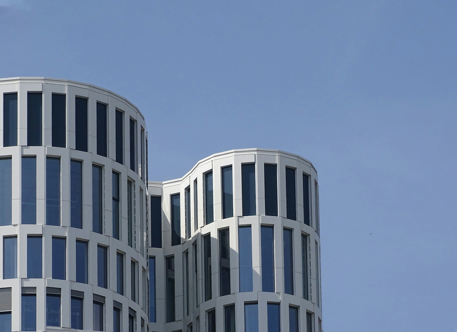 Modern Berlin building facade near the studio district
